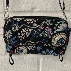 Vera Bradley Small Adjustable Purse with Phone Holder